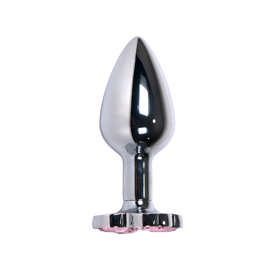 Plug Anal Trébol Gema Rosa Talla S